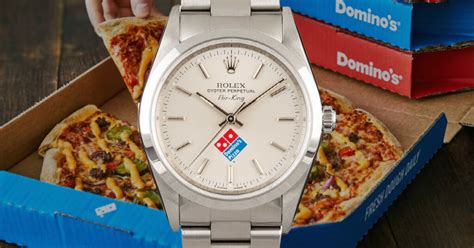 rolex domino's pizza price|domino's pizza rolex history.